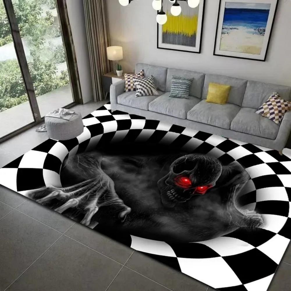 Esports Gaming Hotel - 2D Huge Eye Monster Abyss Rug