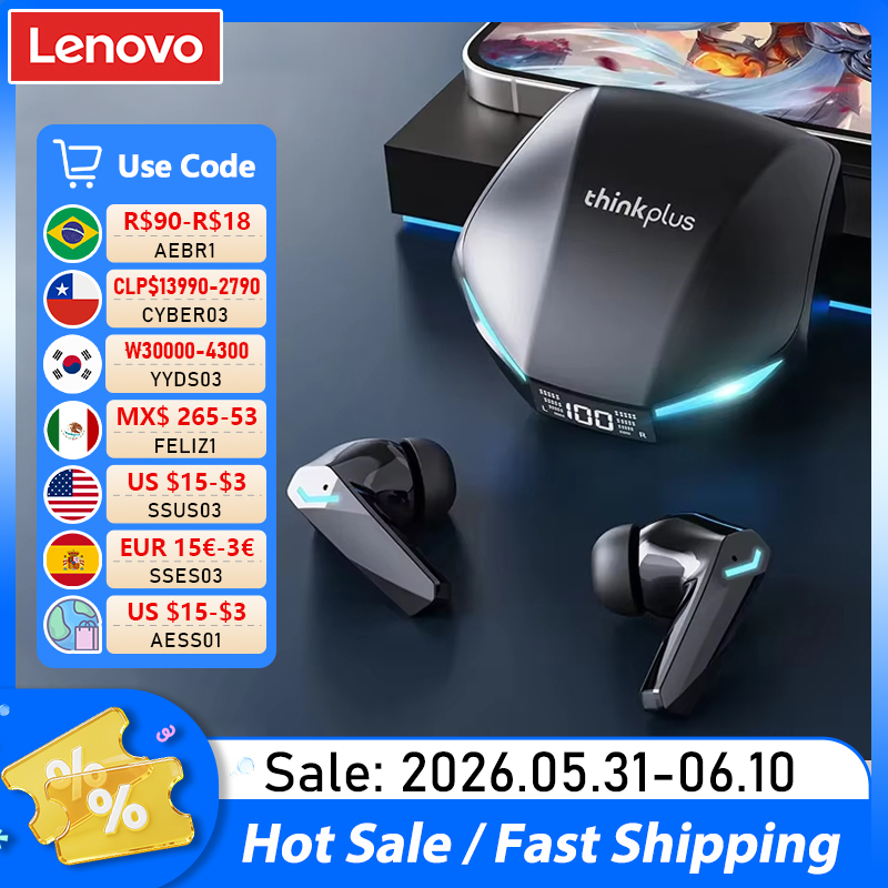 Esports Wireless Gaming Headset - New Lenovo XT53 Wireless Upgrade Bluetooth