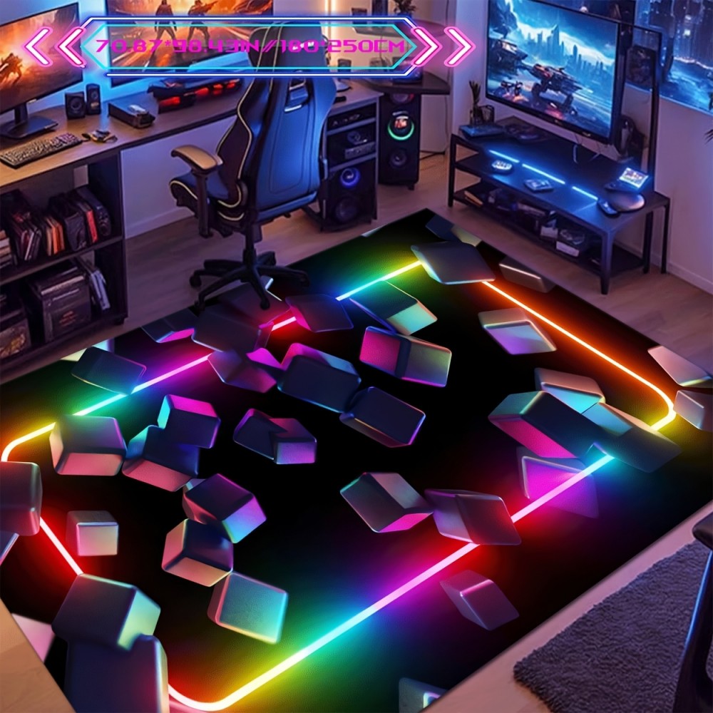 VIKAMA Gaming Mat Colorful Des – Esports Gaming Room Bewertung und Preis