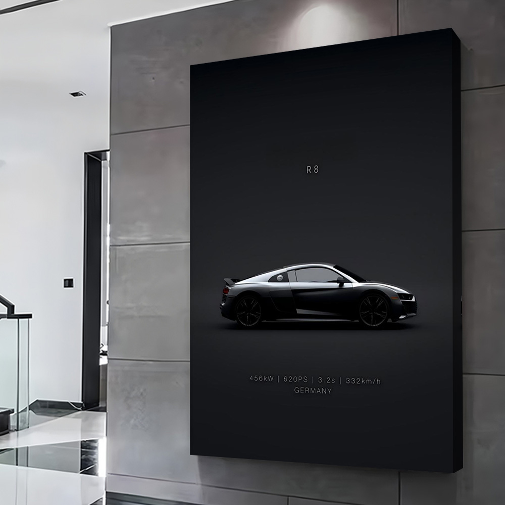 Sports Car R8 Coupe 2020 Print – Esports Gaming Room Bewertung und Preis