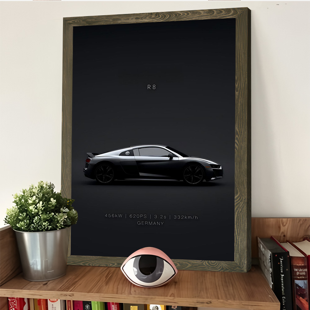 Sports Car R8 Coupe 2020 Print – Esports Gaming Room Bewertung und Preis