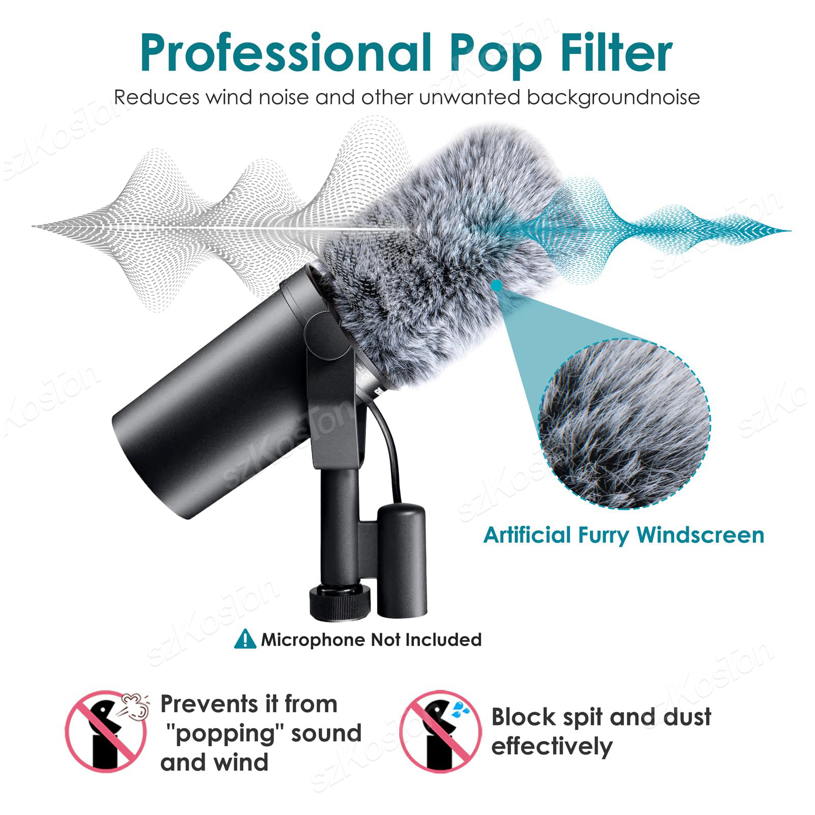 Noise Reduction Pop Filter for – Sound Dampening Foam Bewertung und Preis