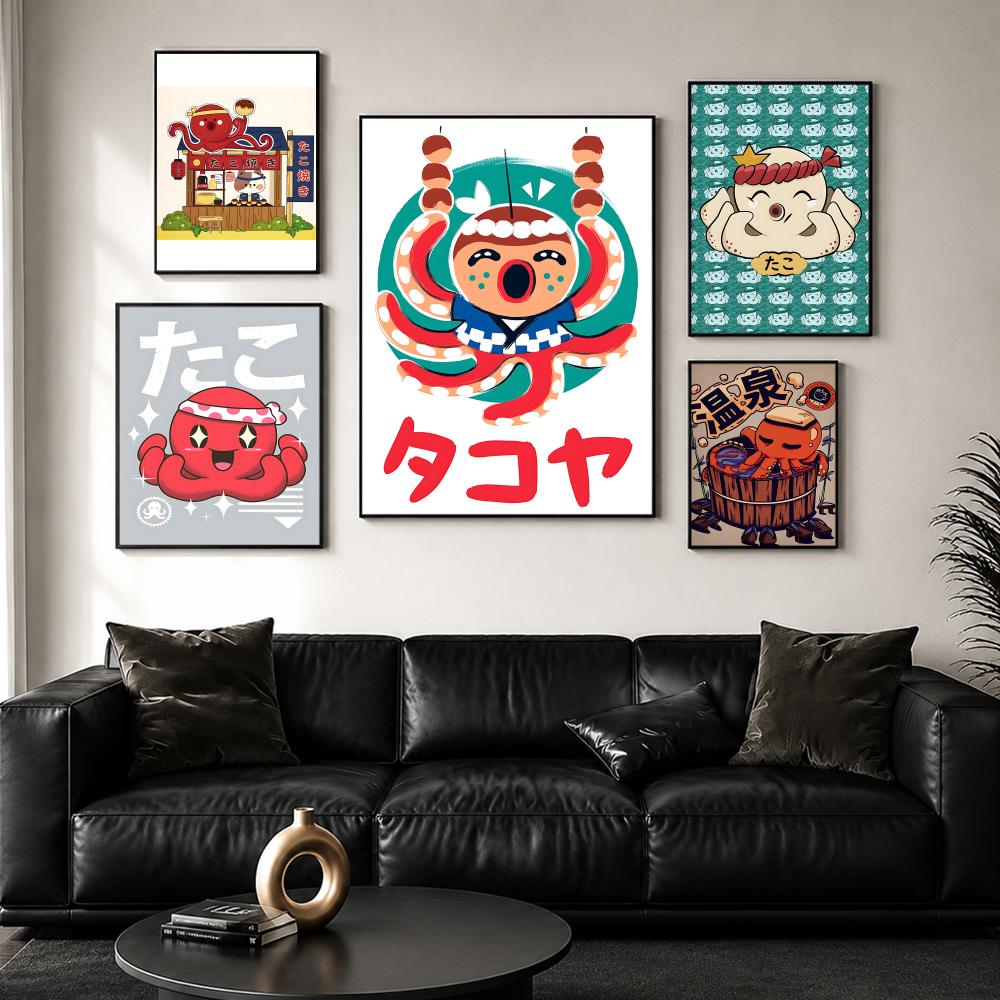 Cute Takoyaki Poster Wall Post – Esports Gaming Room Bewertung und Preis