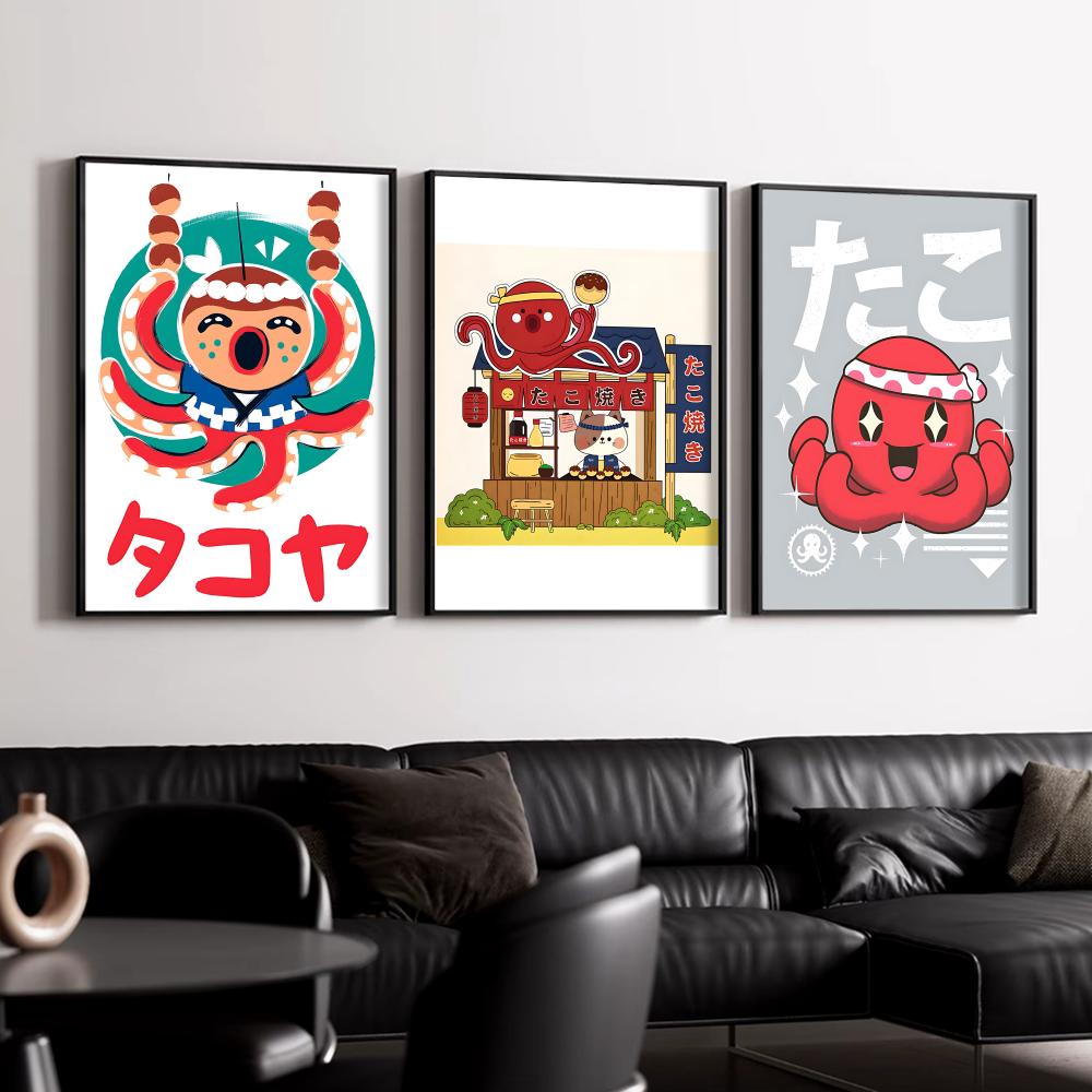 Cute Takoyaki Poster Wall Post – Esports Gaming Room Bewertung und Preis