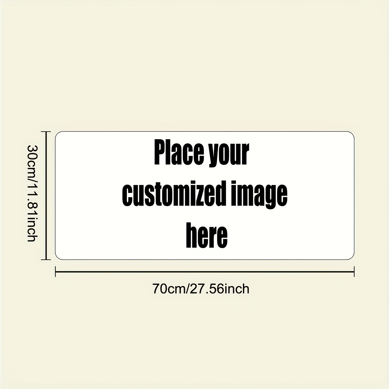 1pc Large Custom Photo/Text Mo – Esports Gaming Photo Bewertung und Preis