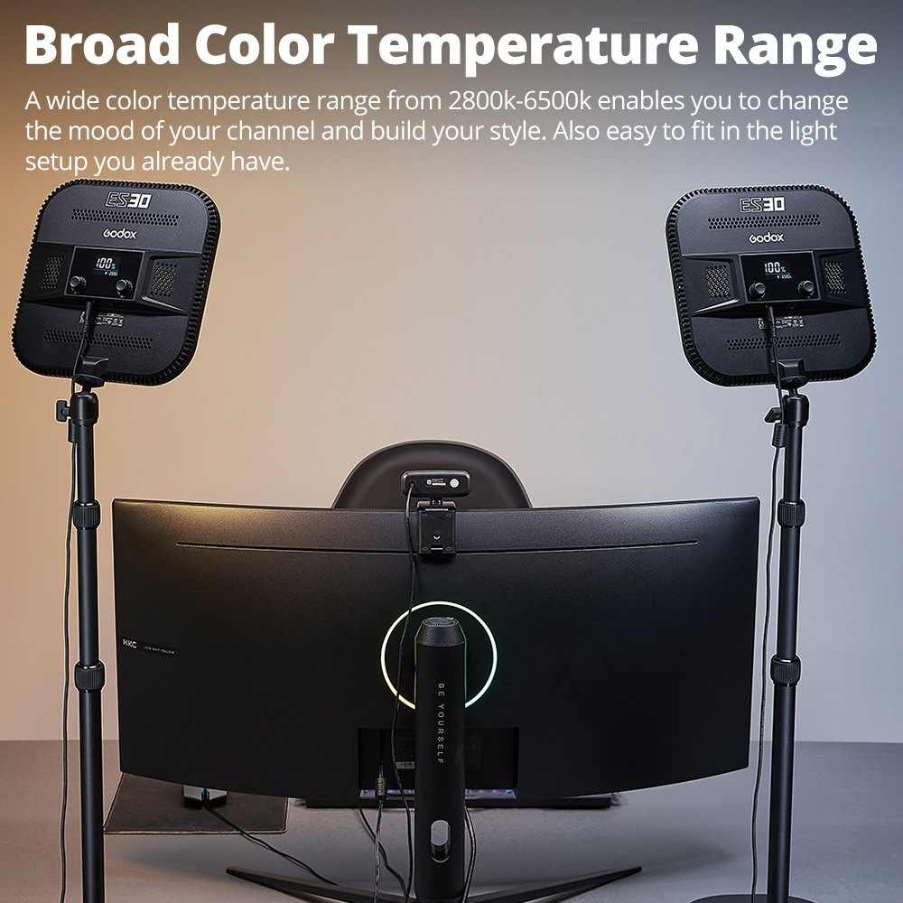 Godox ES30 E-sports LED Light  – Esports Gaming Photo Bewertung und Preis