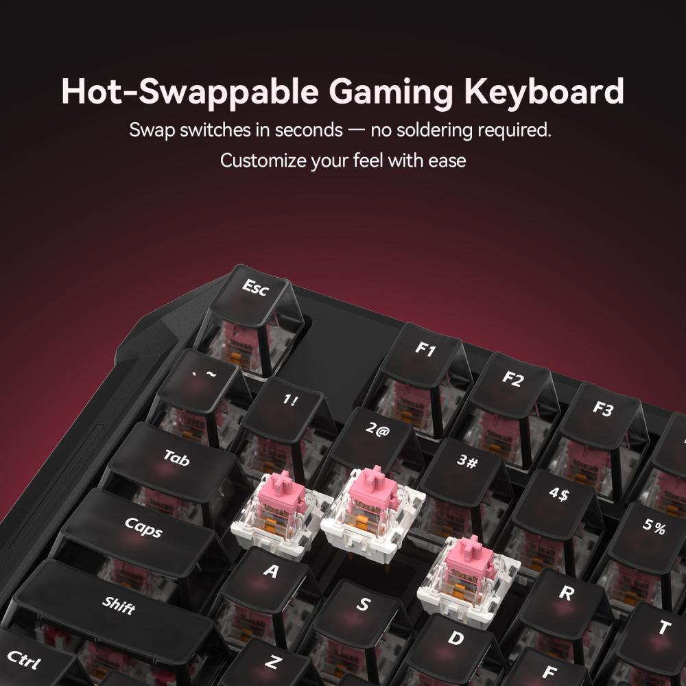 DarkBeacon Flux 87 Hall Effect – Esports Gaming Photo Bewertung und Preis