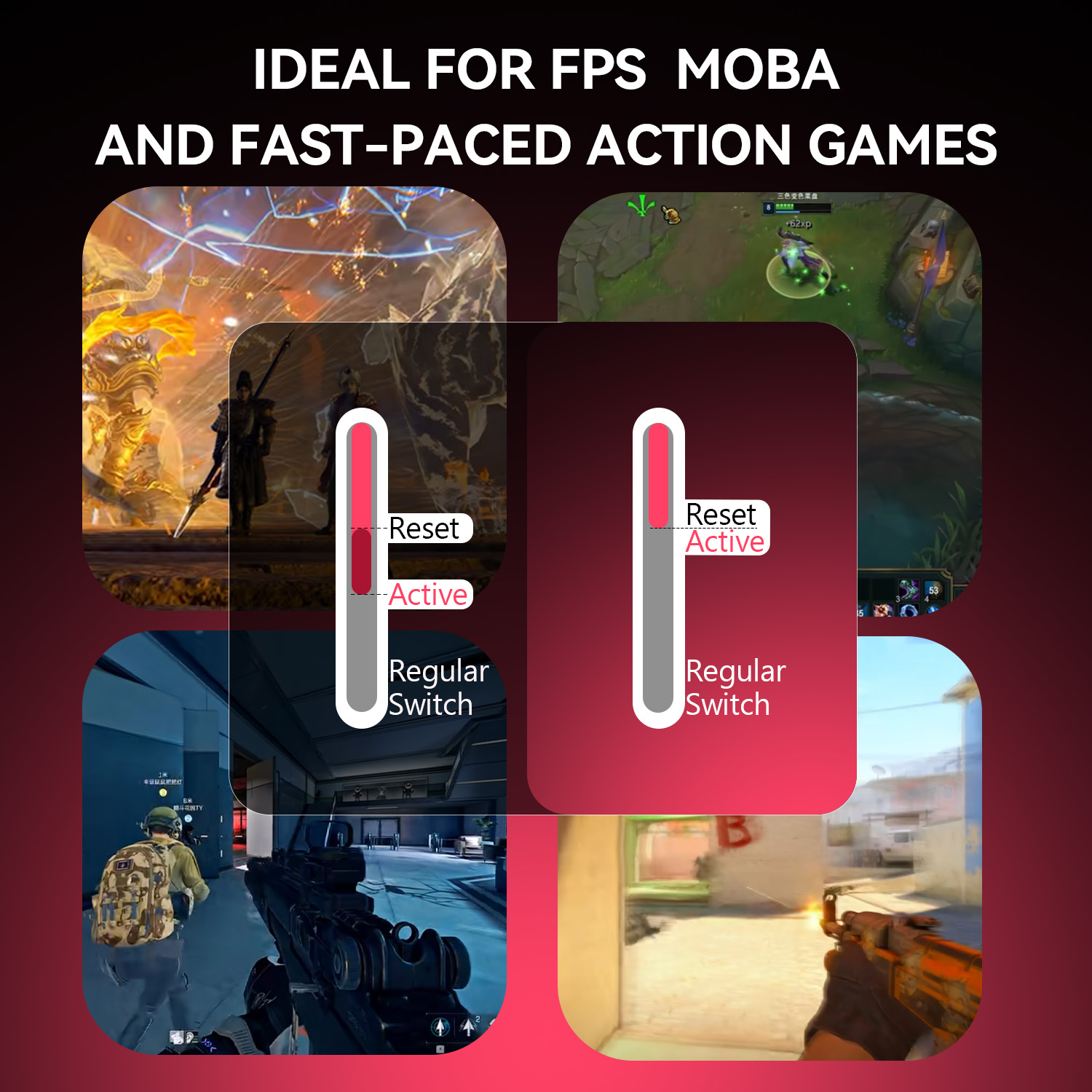 DarkBeacon Flux 87 Hall Effect – Esports Gaming Photo Bewertung und Preis