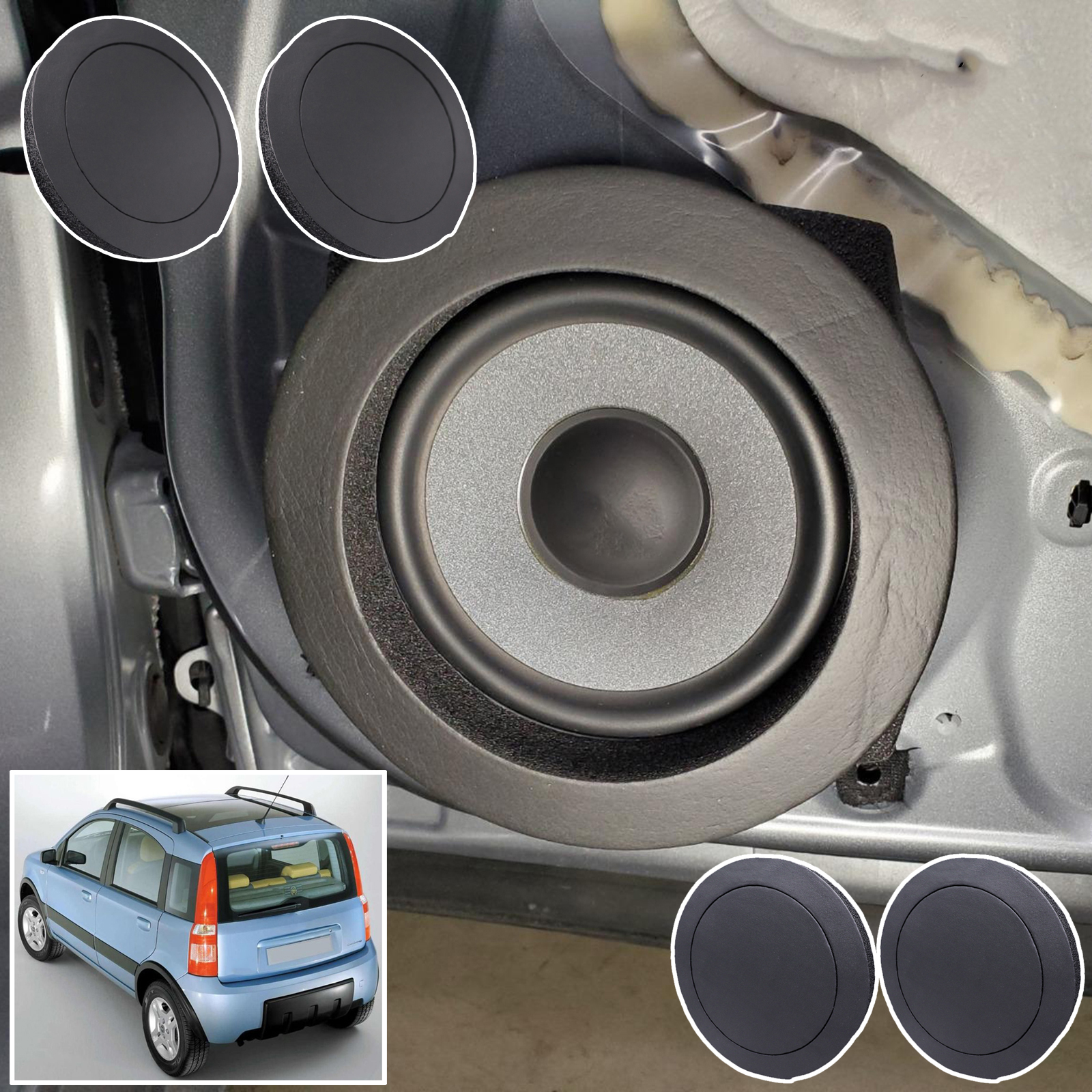 4X Speaker Ring Bass Door Trim – Sound Dampening Foam Bewertung und Preis