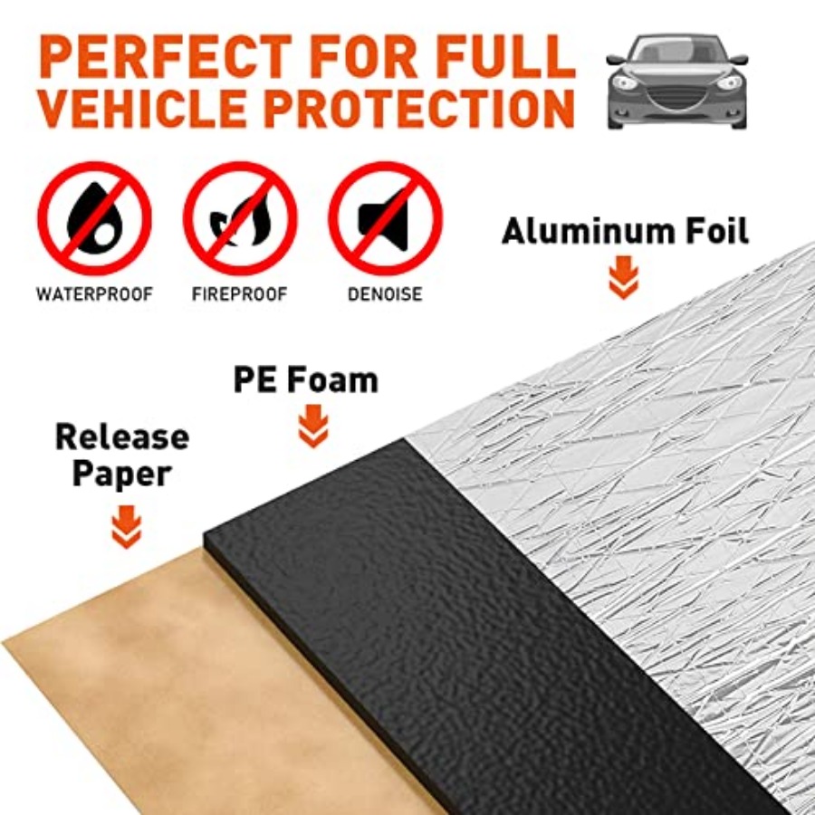 196 mil 37 sqft Car Sound Dead – Sound Dampening Foam Bewertung und Preis