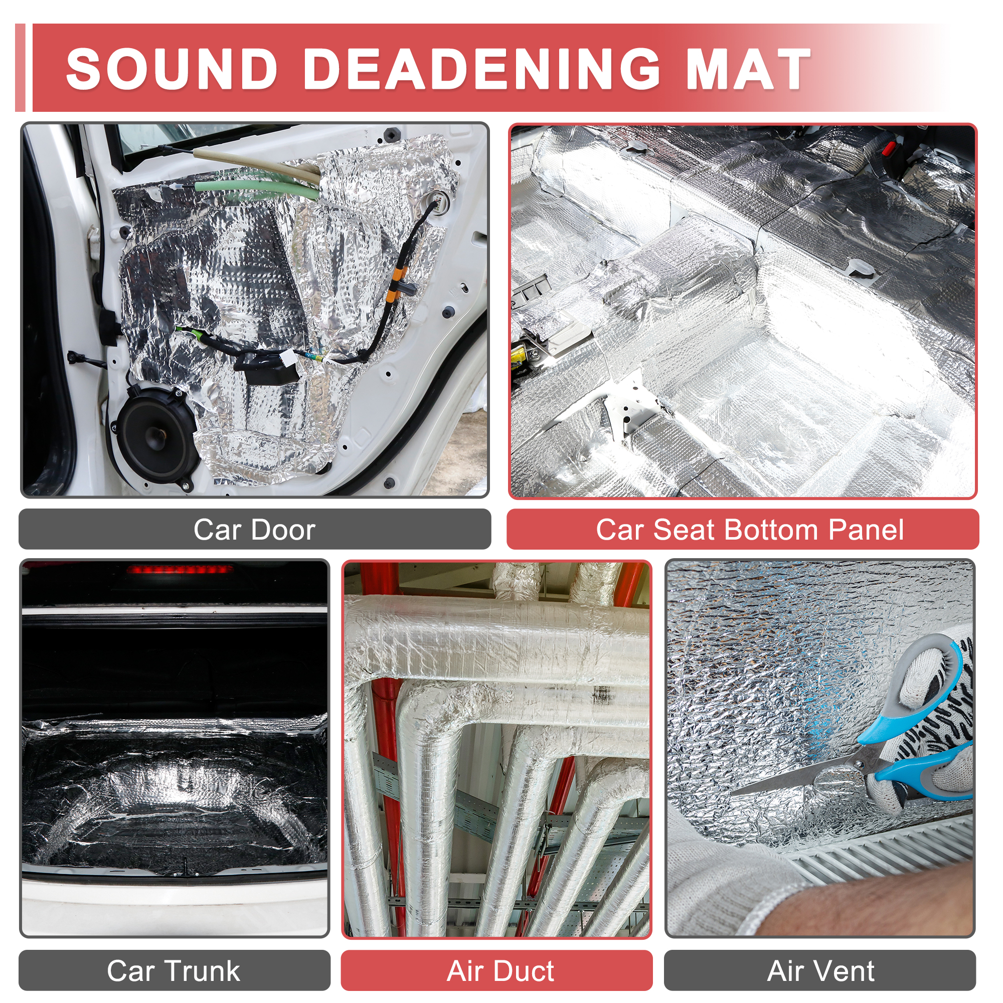 UXCELL 4mm 18sqft 40x420cm Sou – Sound Dampening Foam Bewertung und Preis