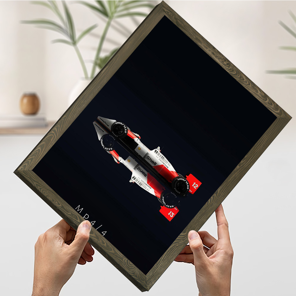 Sports Car Mp4 4 F1 Car Printi – Esports Gaming Room Bewertung und Preis